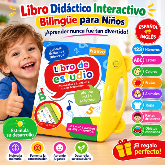 LIBRO DIDÁCTICO INTERACTIVO BILINGÜE PARA NIÑOS